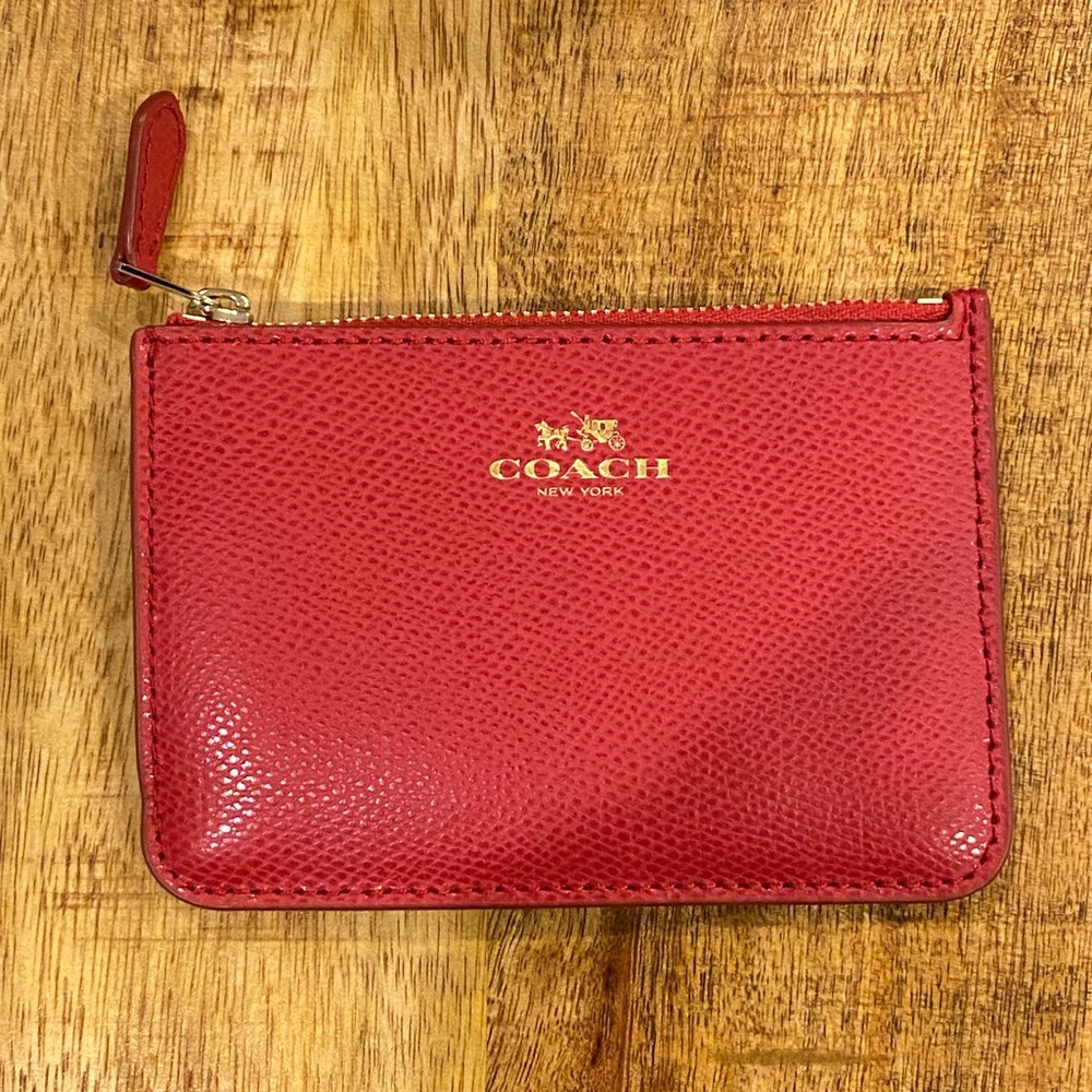 Coach Mini Change Purse and Keychain